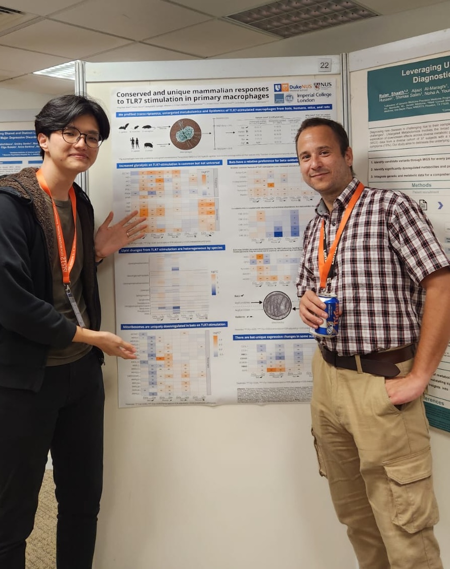 Ning and Toni present at the 12th International Singapore Lipid Symposium